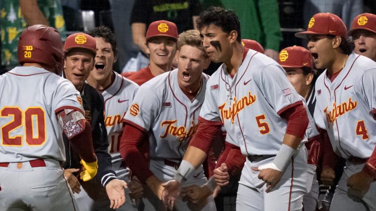 USC vs. Texas A&M baseball box score: Live stats from NCAA Baseball Championship Game