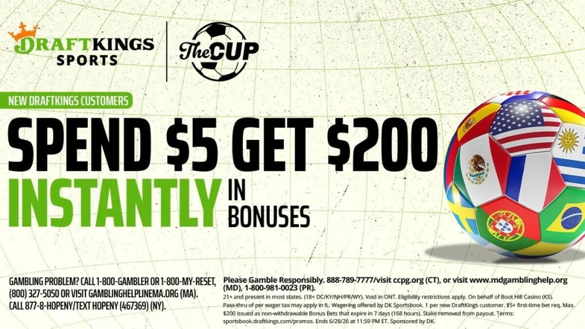 
                        Use DraftKings promo code for $200 in bonus bets by targeting Spurs-Knicks NBA Finals Game 3, MLB on Monday
                    