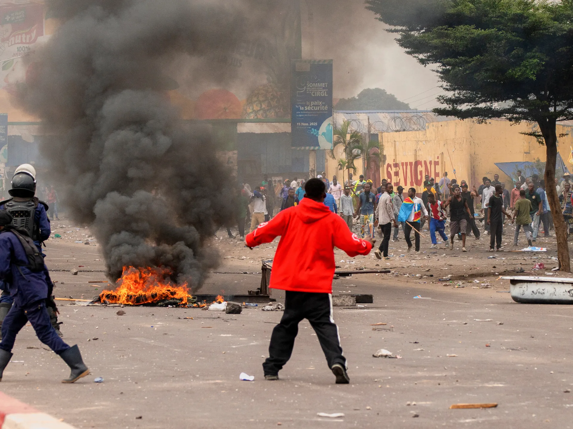 Violence breaks out at DRC rally against presidential term-limit change