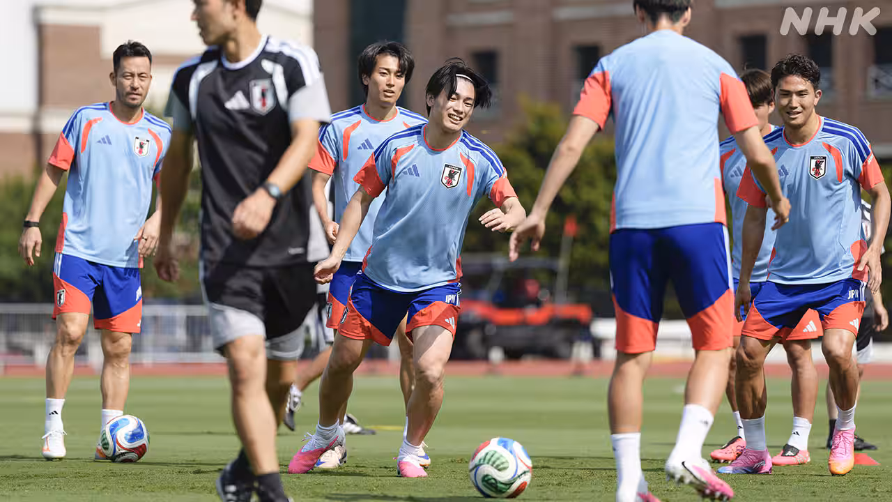 サッカーW杯 日本がスウェーデン戦に向けて米ダラスで最終調整