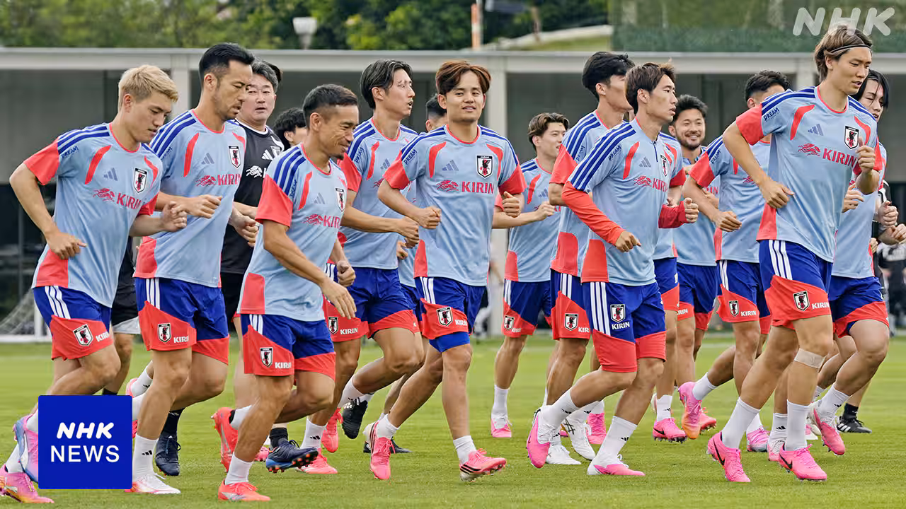 サッカーW杯日本代表 新ルール意識した練習 練習場はまた変更