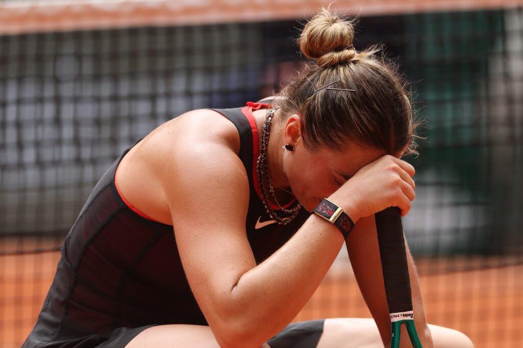 Wind undoes Aryna Sabalenka at French Open again as Diana Shnaider seizes her moment