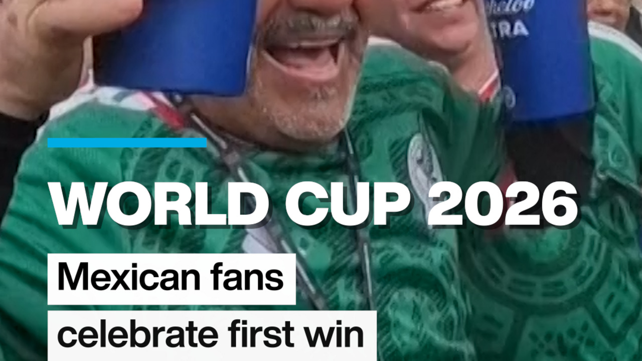 World Cup 2026: Mexican fans celebrate first win