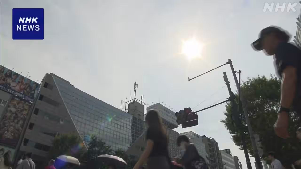 全国の熱中症搬送急増 1週間でことし初1万人超 前週の2倍以上