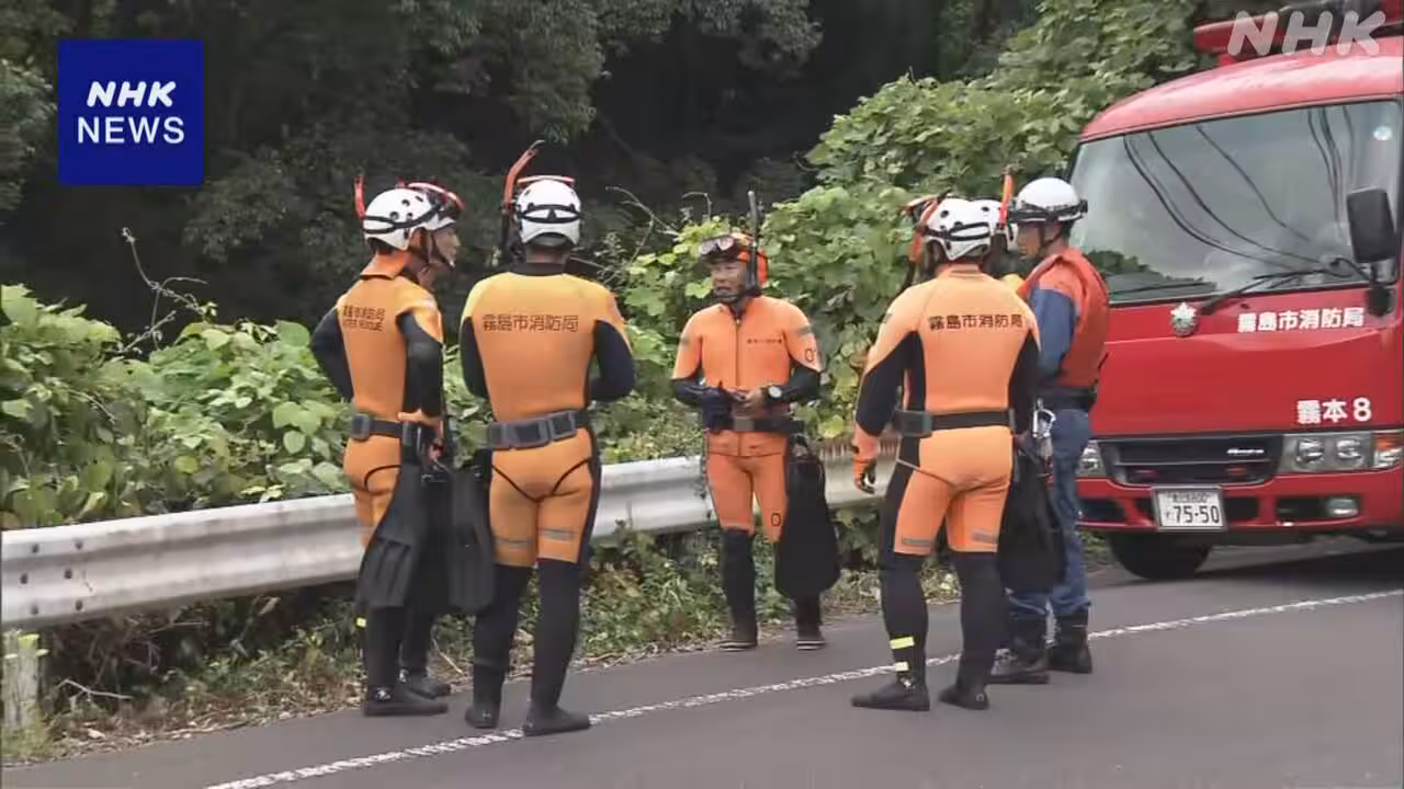 鹿児島 川から服着ていない遺体発見 不明の5歳男児の可能性も