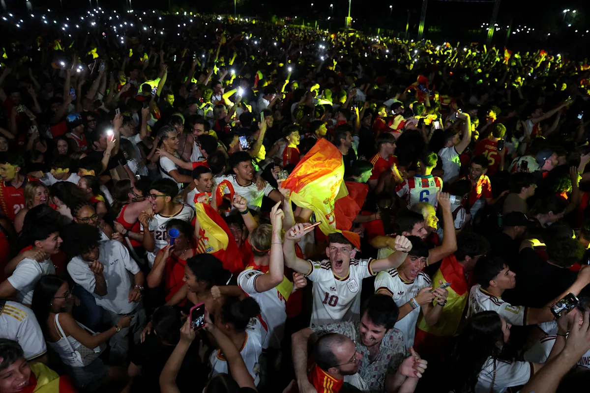 📺 A country at a standstill, Spain v France breaks viewing records