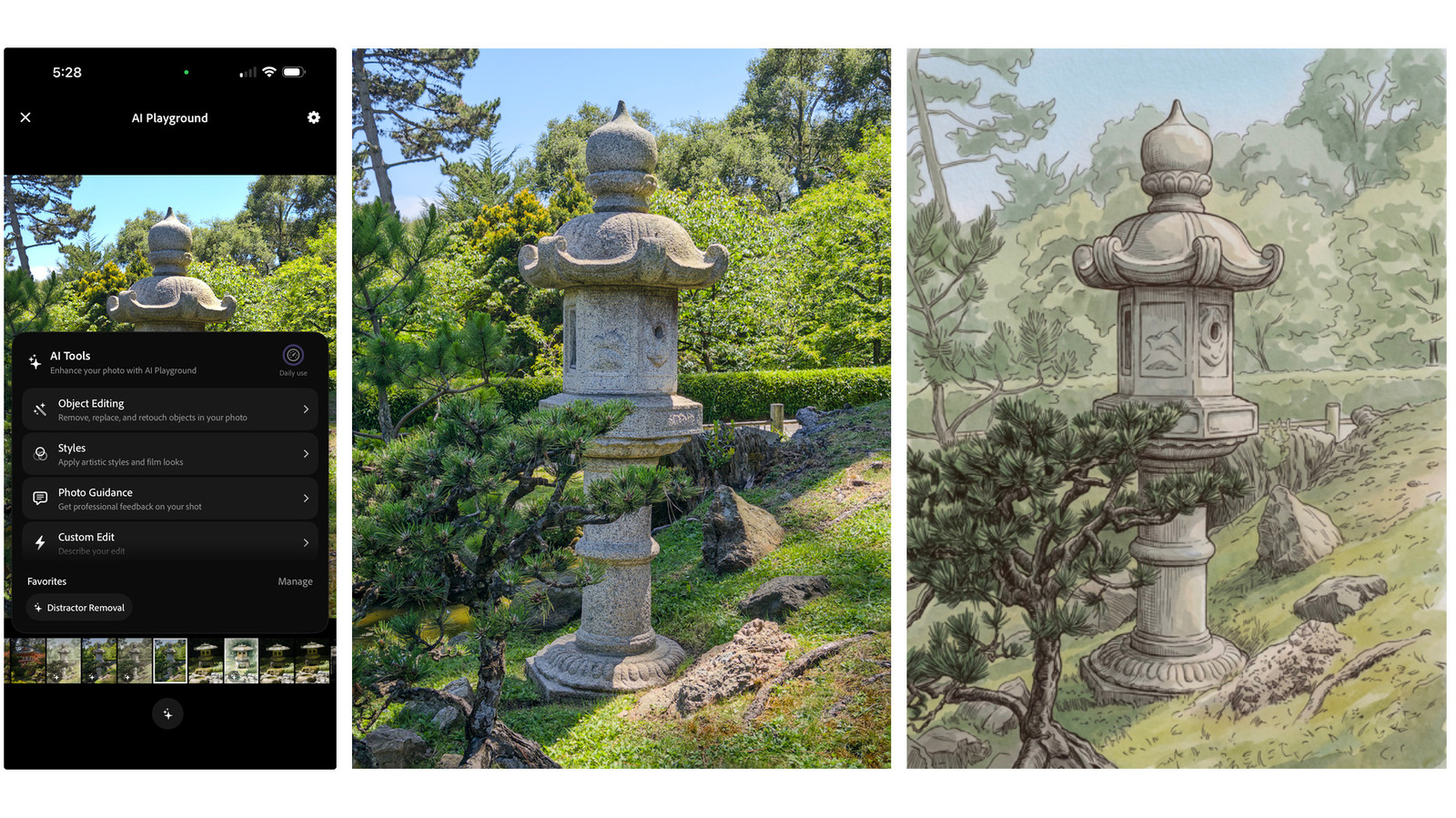 Adobe crams multiple AI tools into its experimental camera app