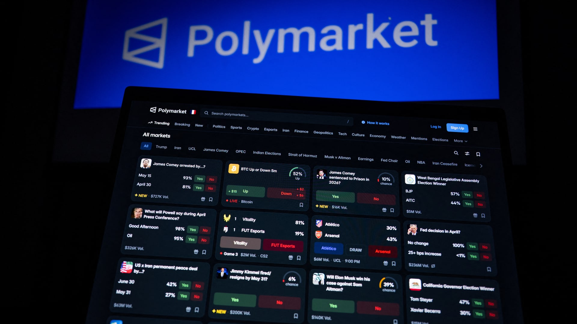 As prediction markets boom, questions arise over who will be the watchdog