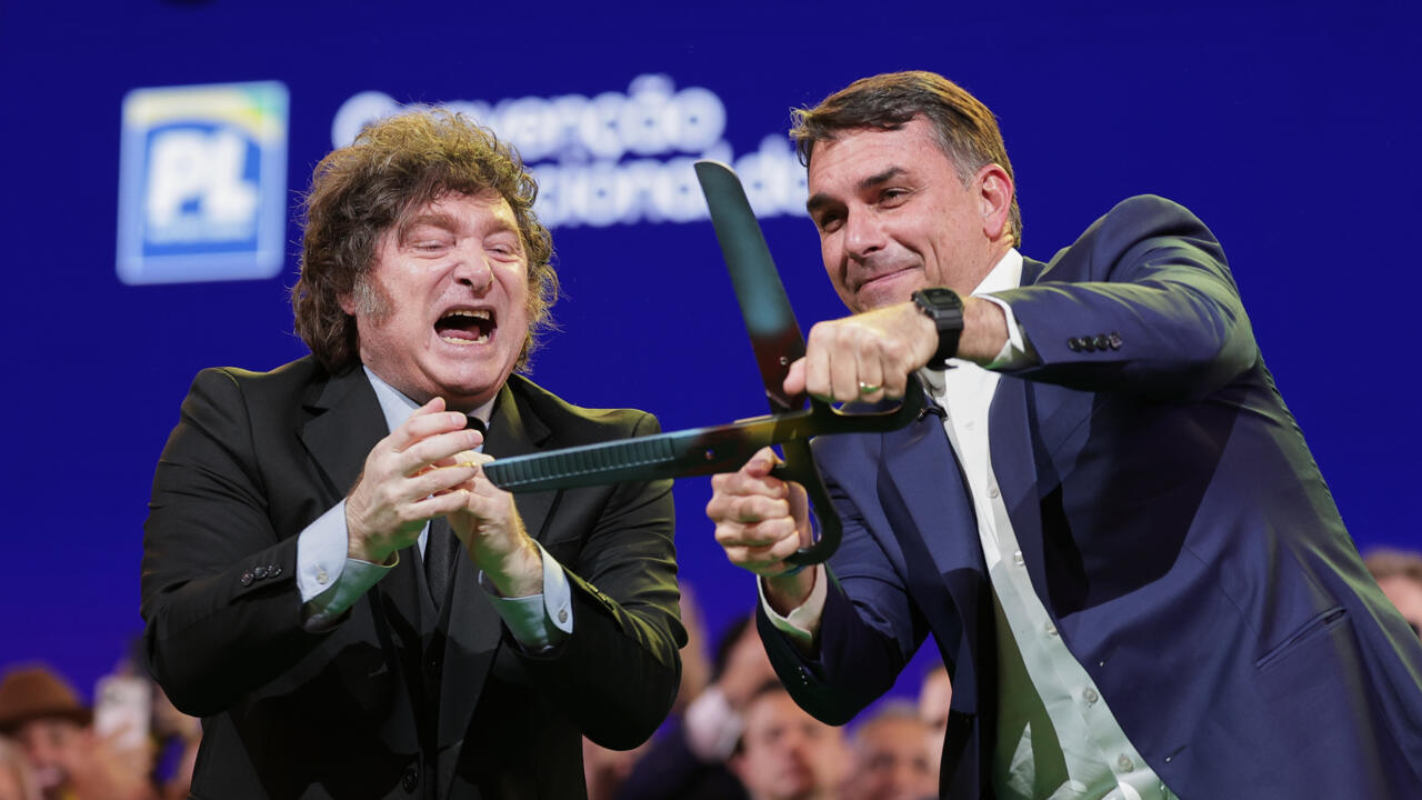 Brazil recalls Argentina ambassador after Milei insults Lula at Flavio Bolsonaro campaign launch