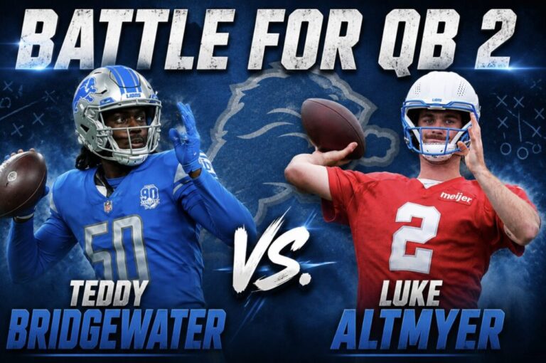 Can Luke Altmyer Steal the QB2 Role from Teddy Bridgewater?