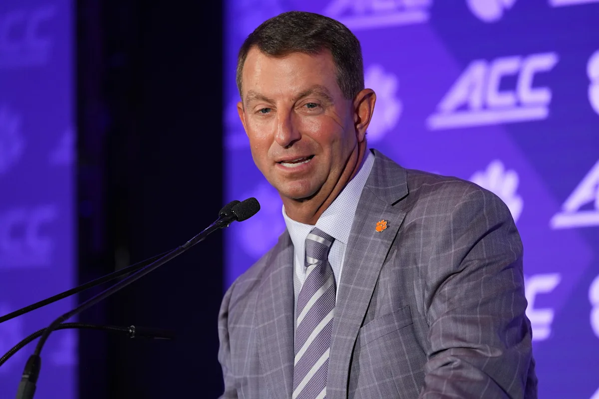 Clemson’s Dabo Swinney says ‘we have everything we need’ at ACC Kickoff