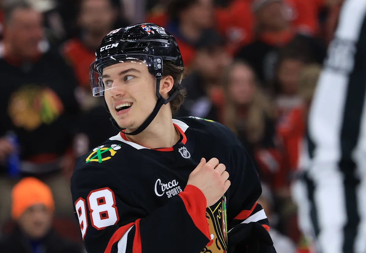 Connor Bedard ‘very happy’ with his Blackhawks extension — and makes a pitch for Patrick Kane