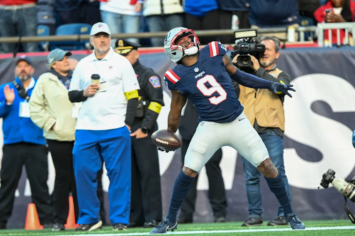 Did Patriots WR Kayshon Boutte report for training camp?