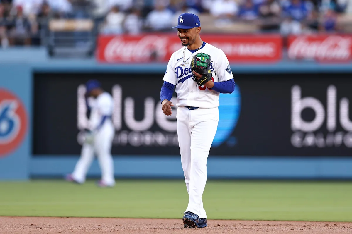 Dodgers notes – Mookie Betts starts a glove company, what to look for in the second half
