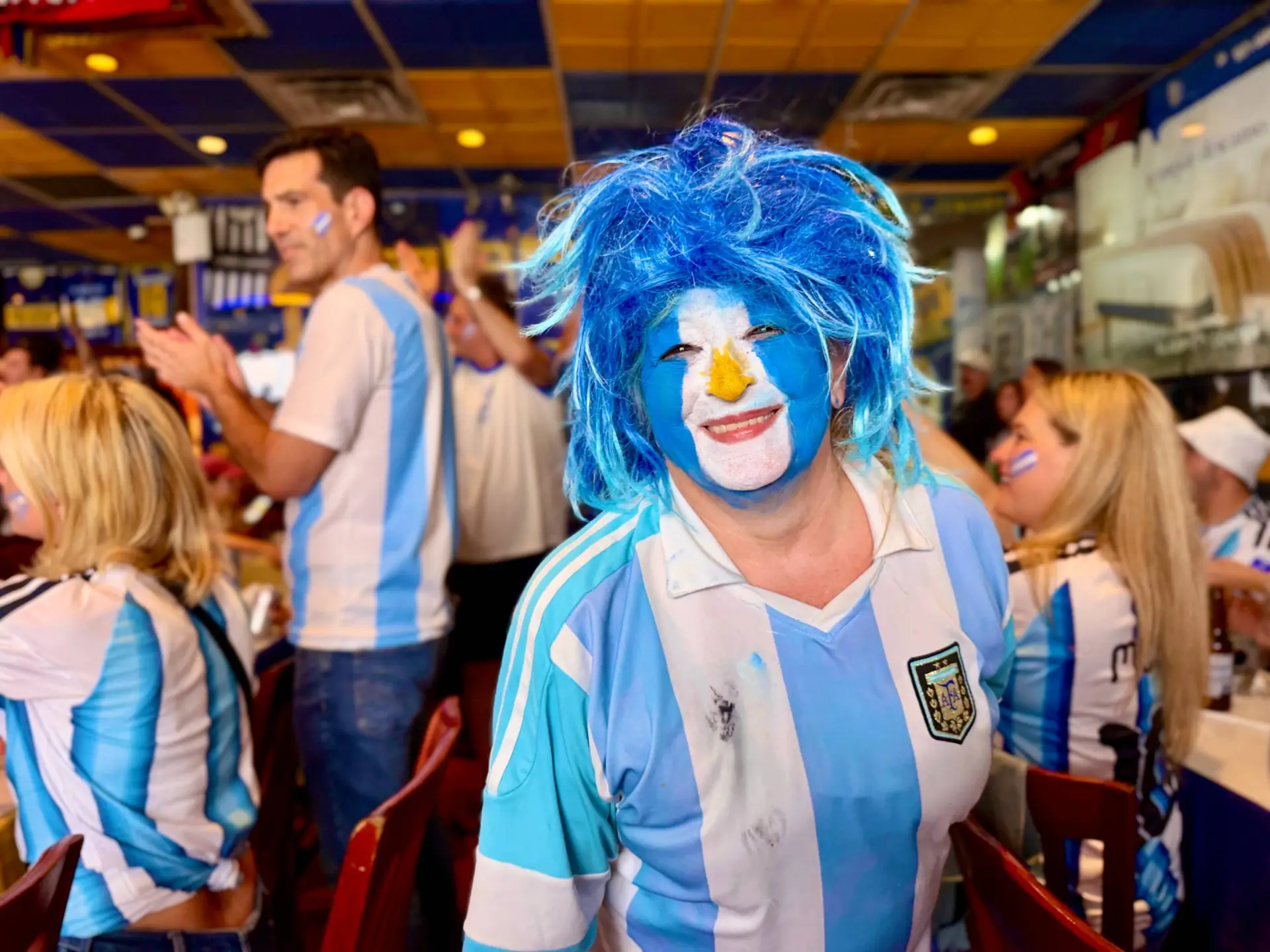 Fans light up NYC’s Little Argentina ahead of Spain World Cup final clash