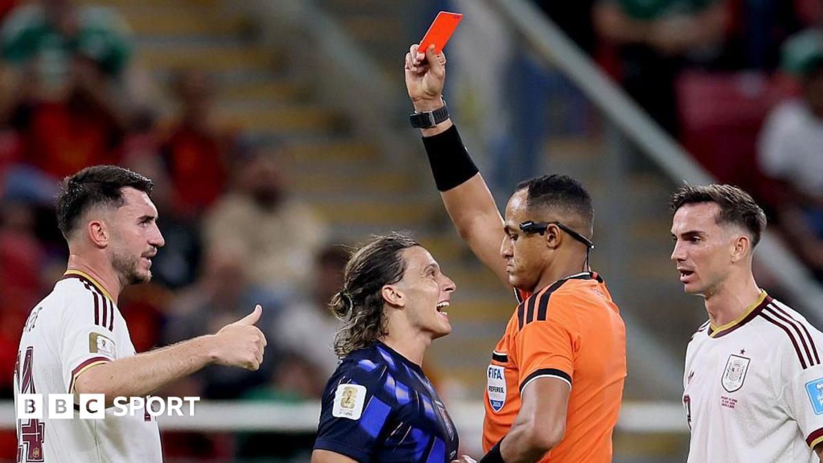 American Elfath to referee England v Argentina