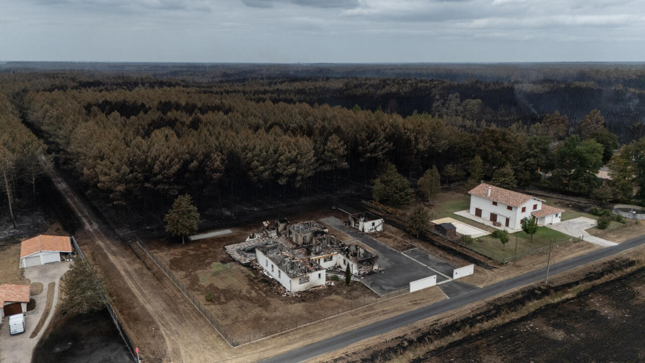 Fire evacuees start returning home in France's scorched southwest
