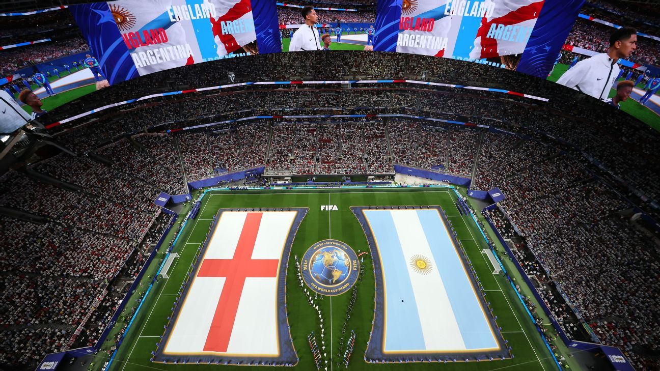 Follow live: Messi leads Argentina vs. England in ...