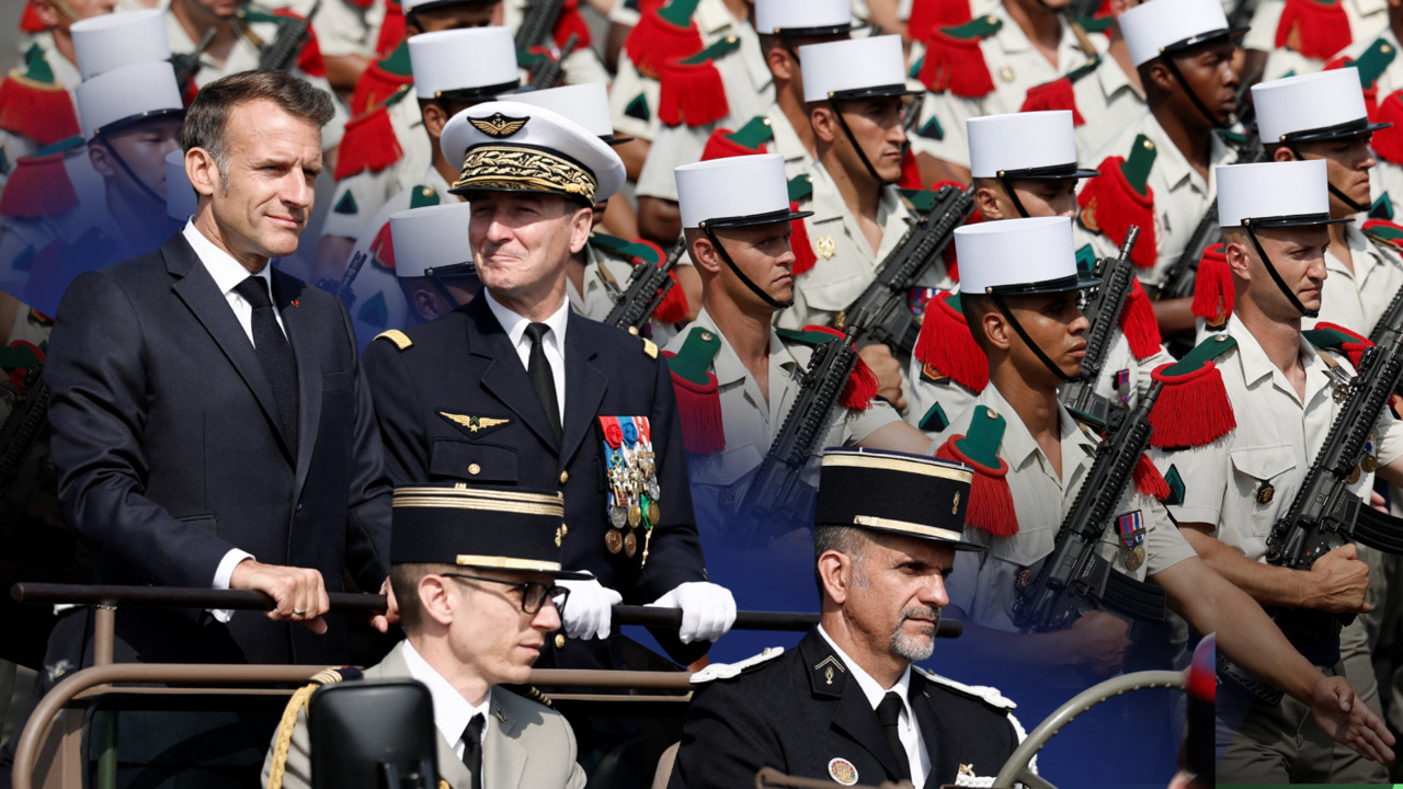 France holds largest military parade ever in large show of unity for Ukraine