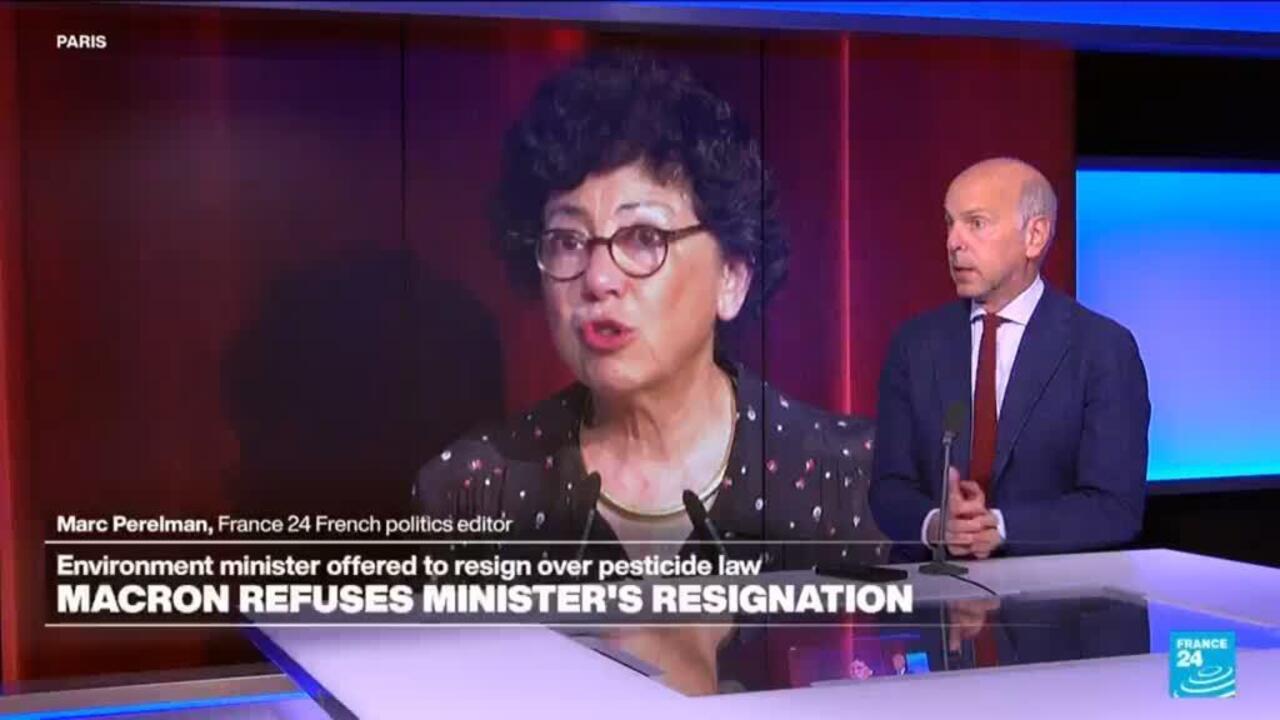 France: Macron refuses environment minister's resignation over pesticide law
