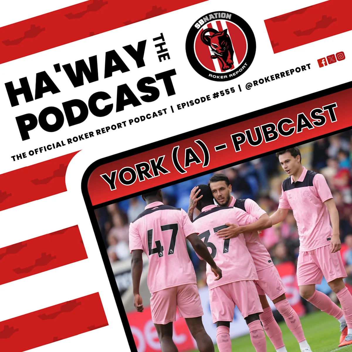 Haway The Podcast | YORK PUBCAST | Reaction To Sunderland’s First Friendly!
