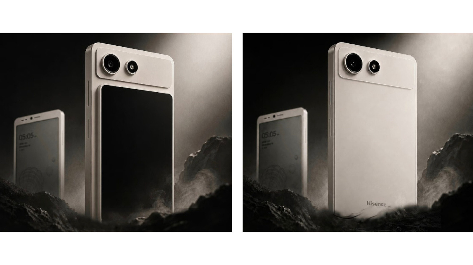 Hisense's E Ink phone has a full-color LCD you can snap on the back