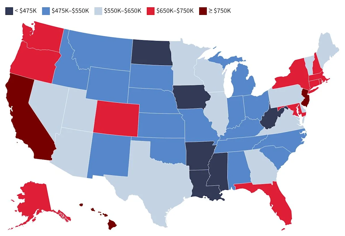 How Much a Single Person Needs To Retire Comfortably in Each State With a Part-Time Paycheck