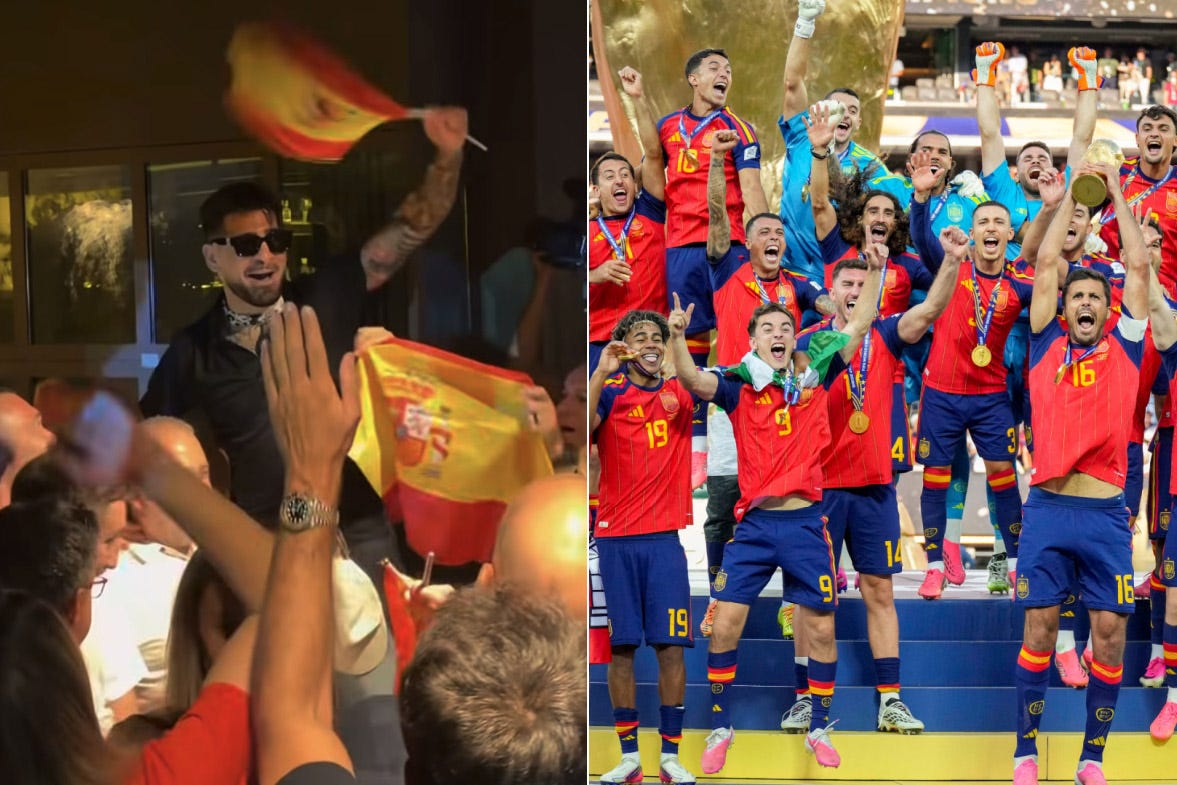 Ilia Topuria revels in Spain's 2026 FIFA World Cup championship