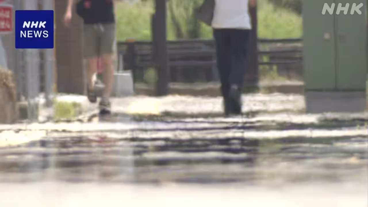 北海道~九州 猛烈な暑さの見込み 関東甲信など大雨のおそれ