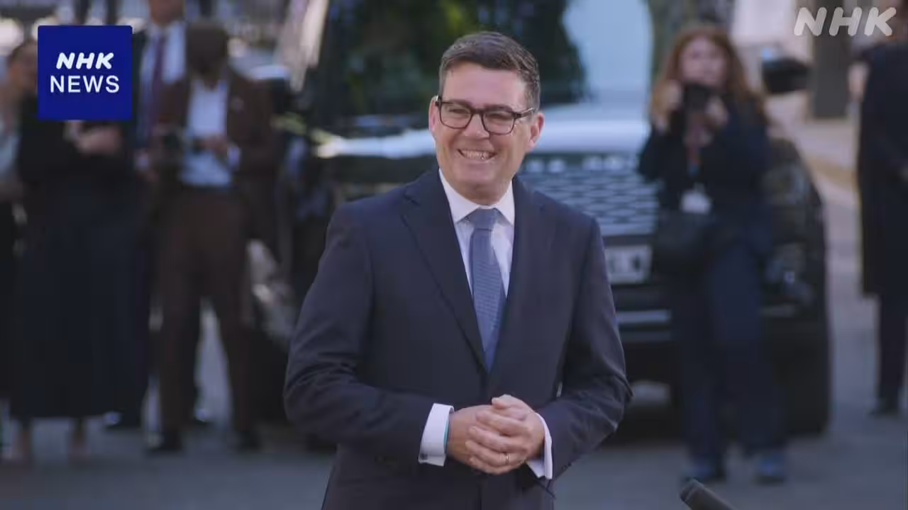 英労働党のバーナム党首 イギリスの新首相に就任 国王が任命