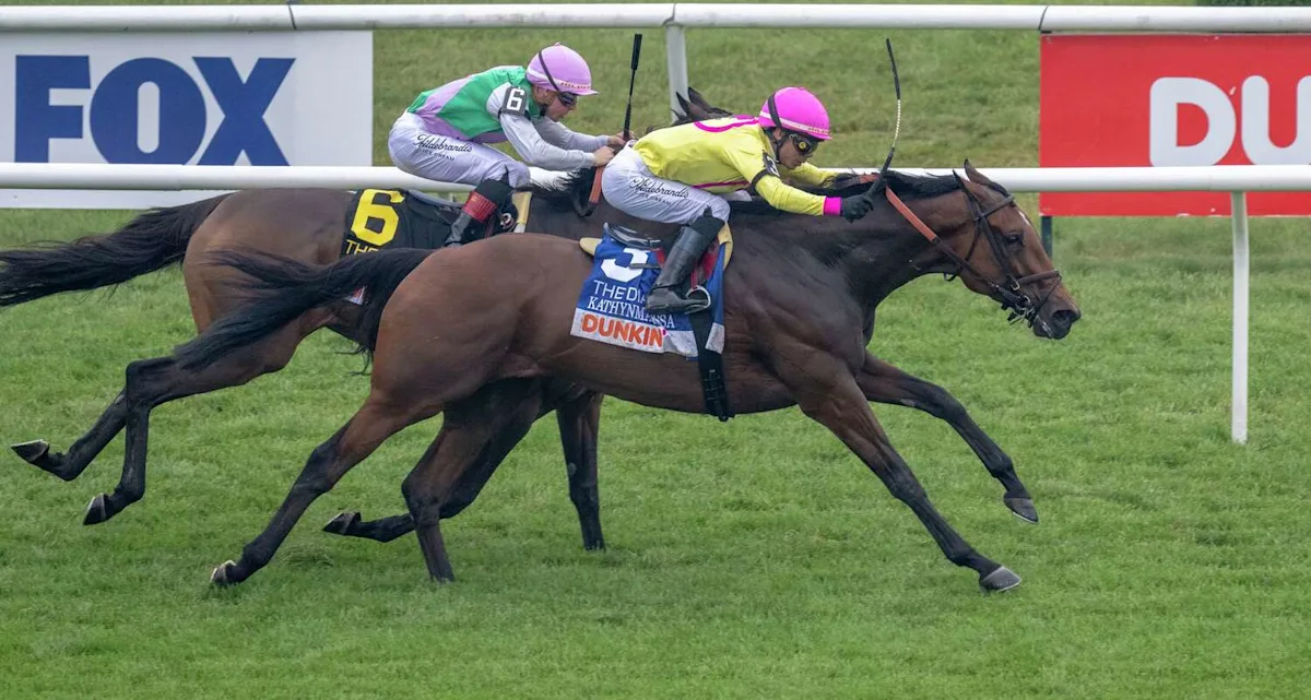 Kathynmarissa extends Chad Brown's dominance in Saratoga's Diana Stakes