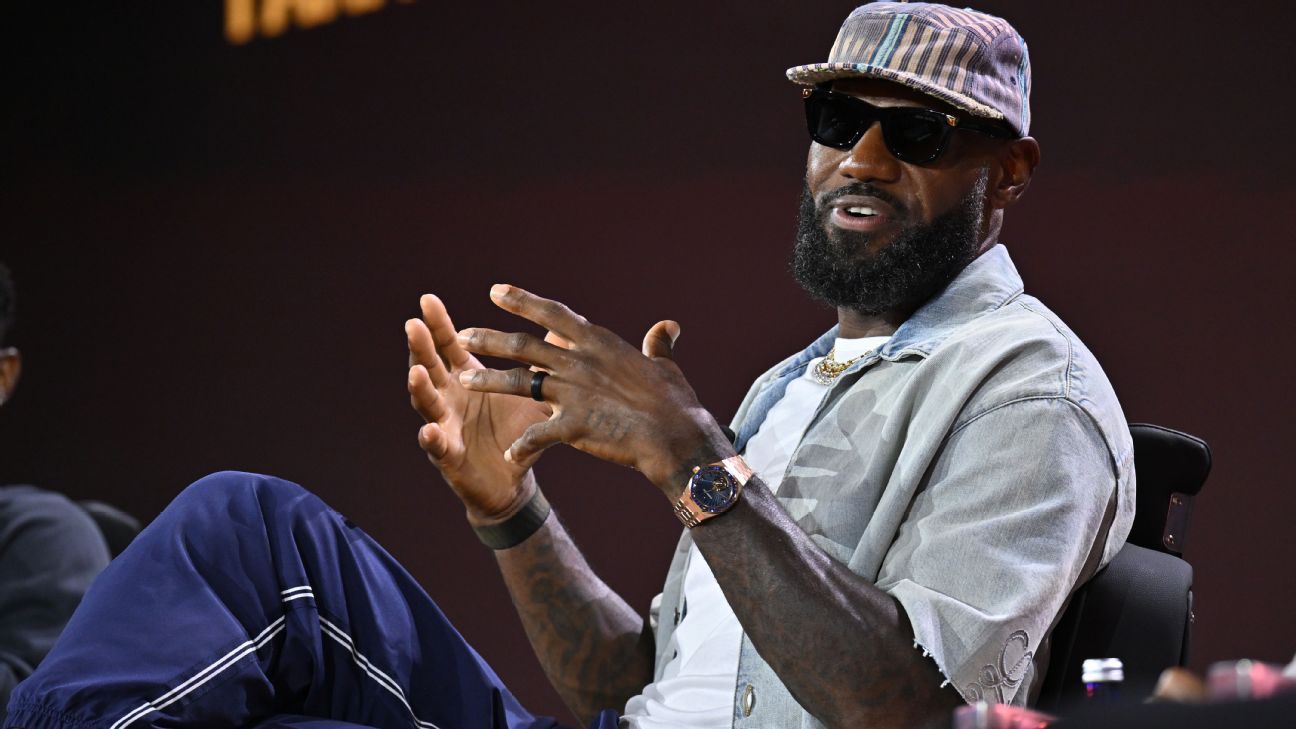 LeBron still mum as 'trust the process' sparks tiz...