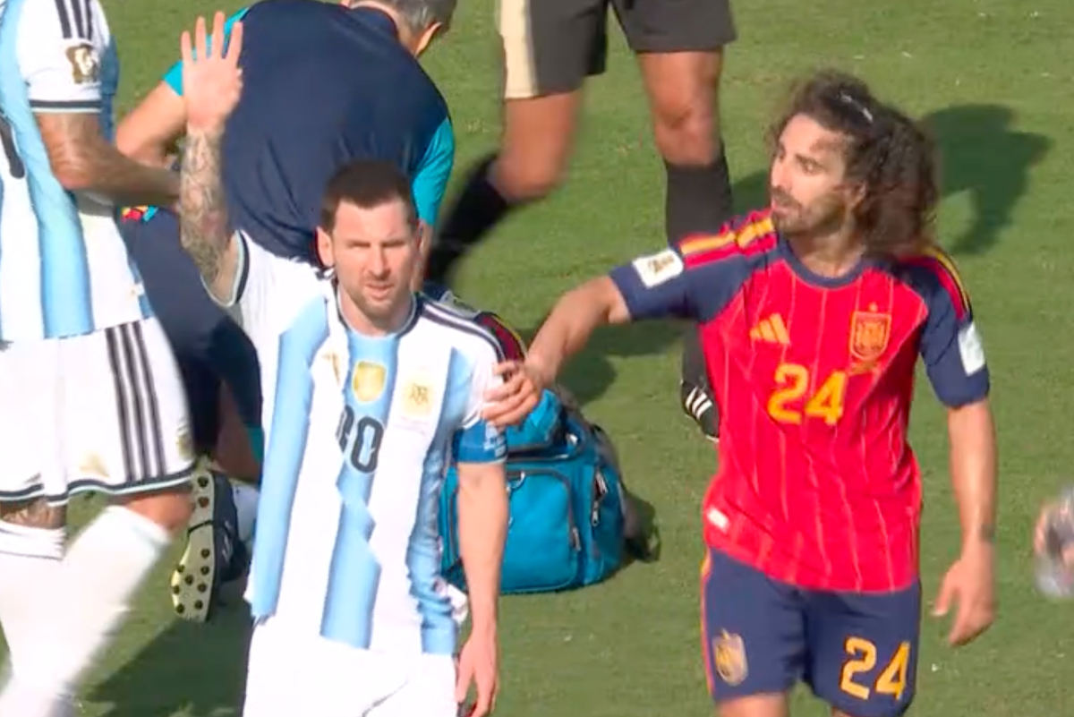 Lionel Messi called ‘a baby’ after attempting to get Marc Cucurella sent off in World Cup final