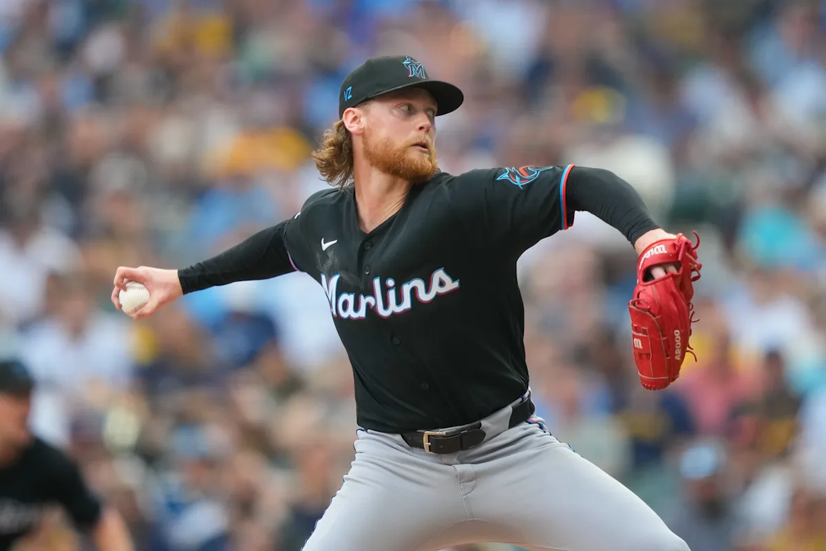 Marlins’ Max Meyer placed on injury list with neck strain, Lopez out with finger inflammation
