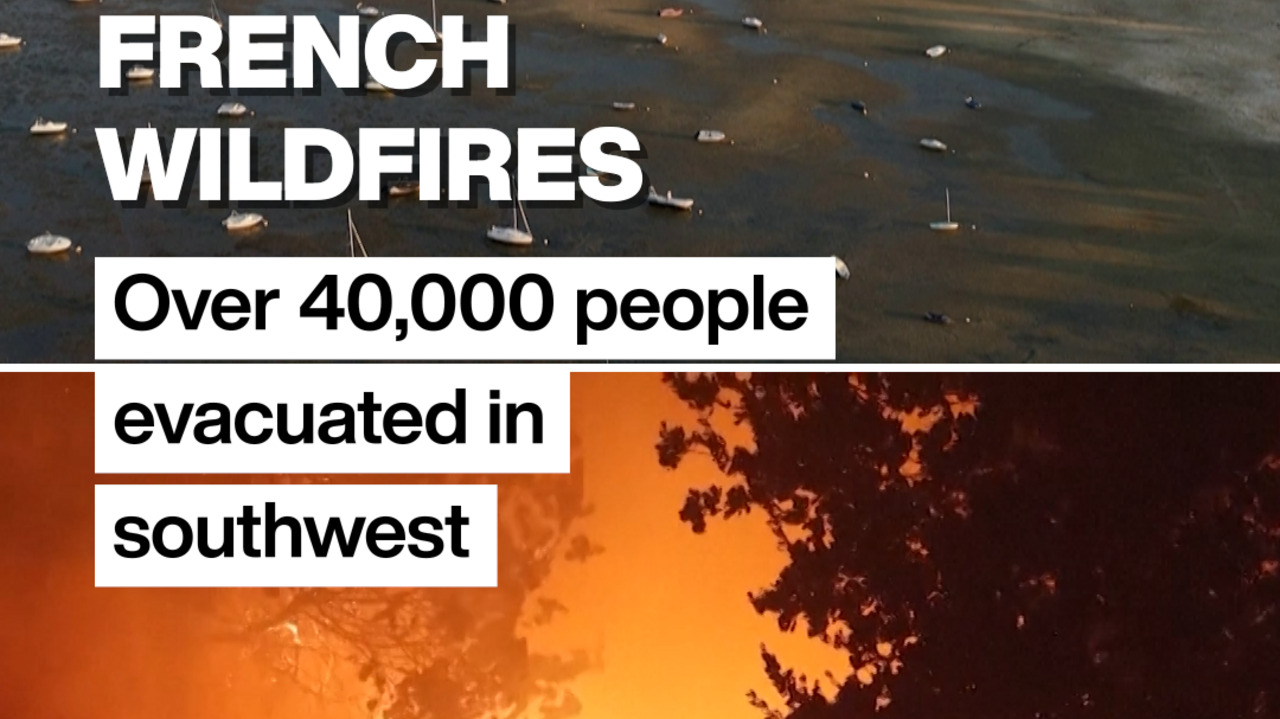 #France: Over 40,000 people evacuated due to #wildfires in the #southwest