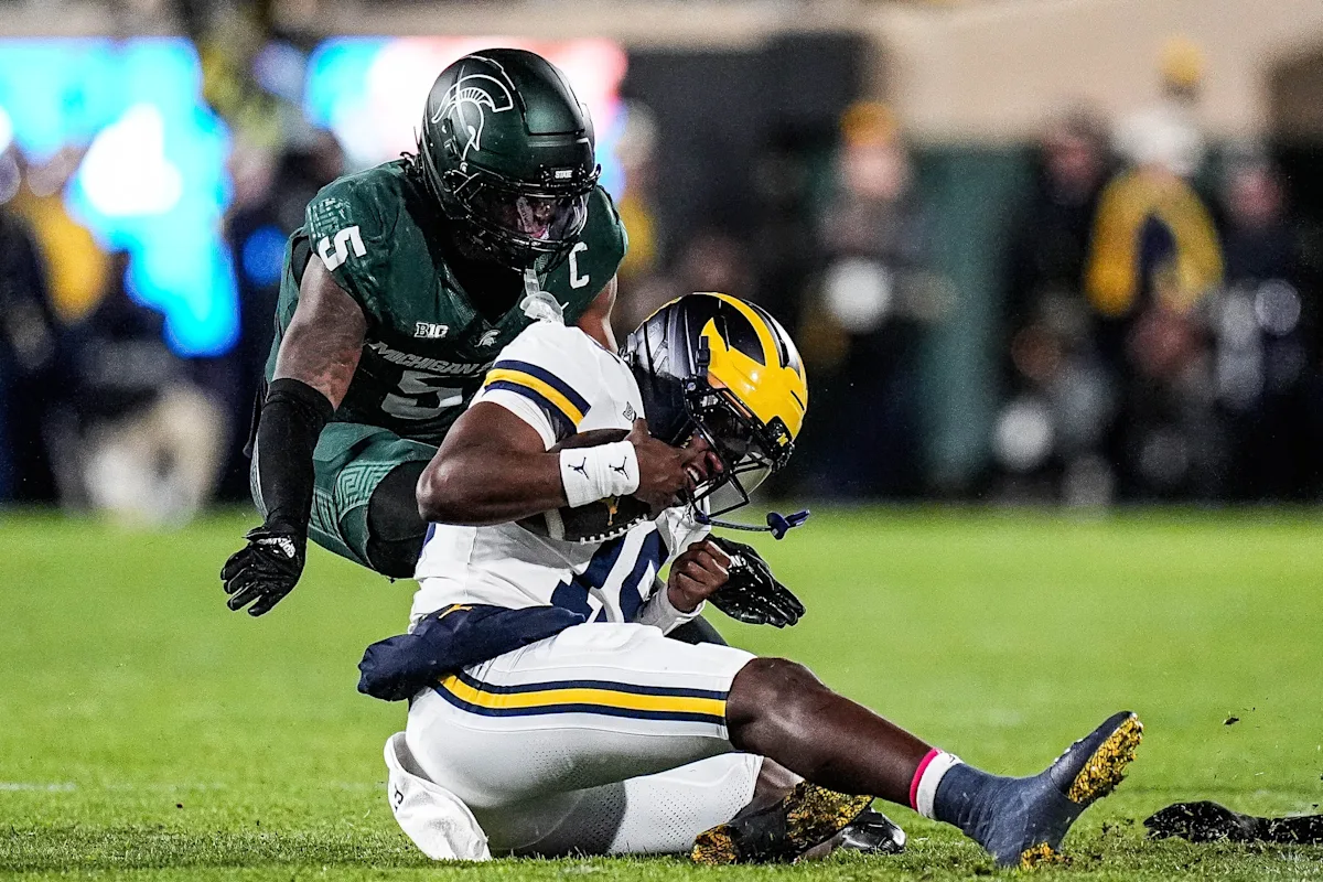 MSU football LB Jordan Hall nominated to Allstate AFCA Good Works Team