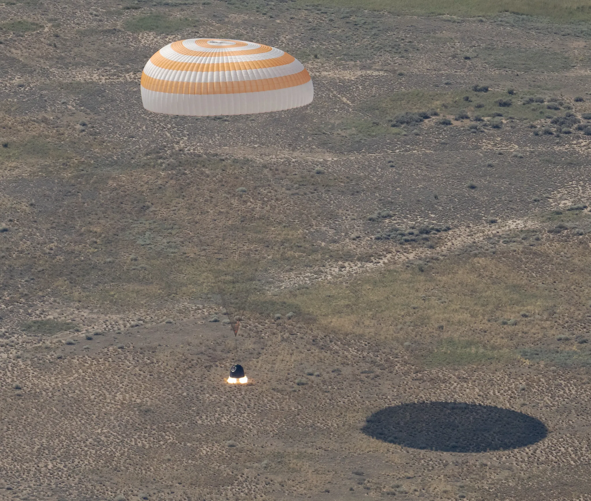 NASA Astronaut Chris Williams, Crewmates Return from Space Station