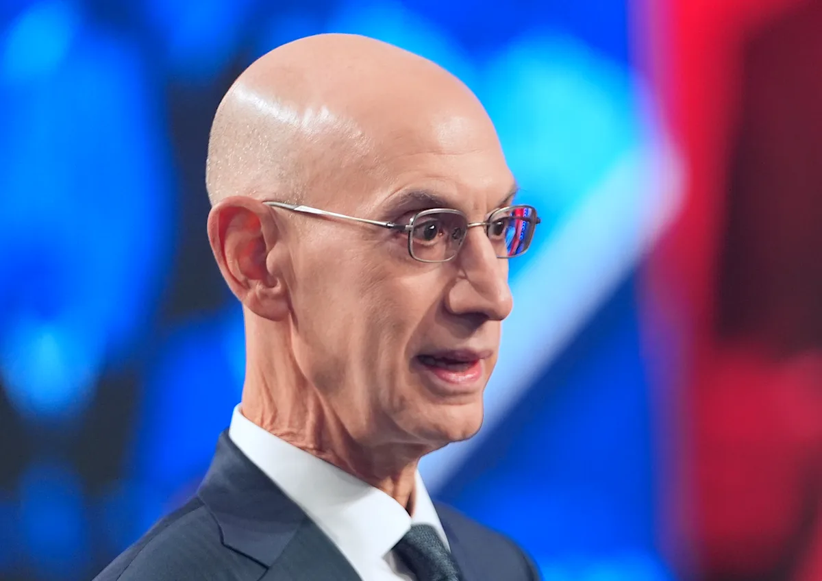 NBA commissioner Adam Silver complains of 'political ping pong' over Caitlin Clark, declines comment on suspension report