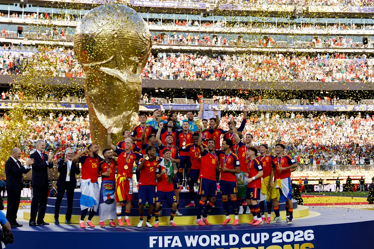 Nearly 39 million people watched Spain's win over Argentina in the World Cup final, setting U.S. record