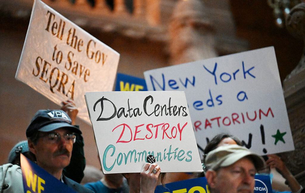 New York bans data center construction for a year, rattling AI industry