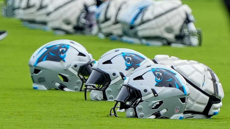 Panthers DL Cam Jackson embraces Tershawn Wharton's coaching