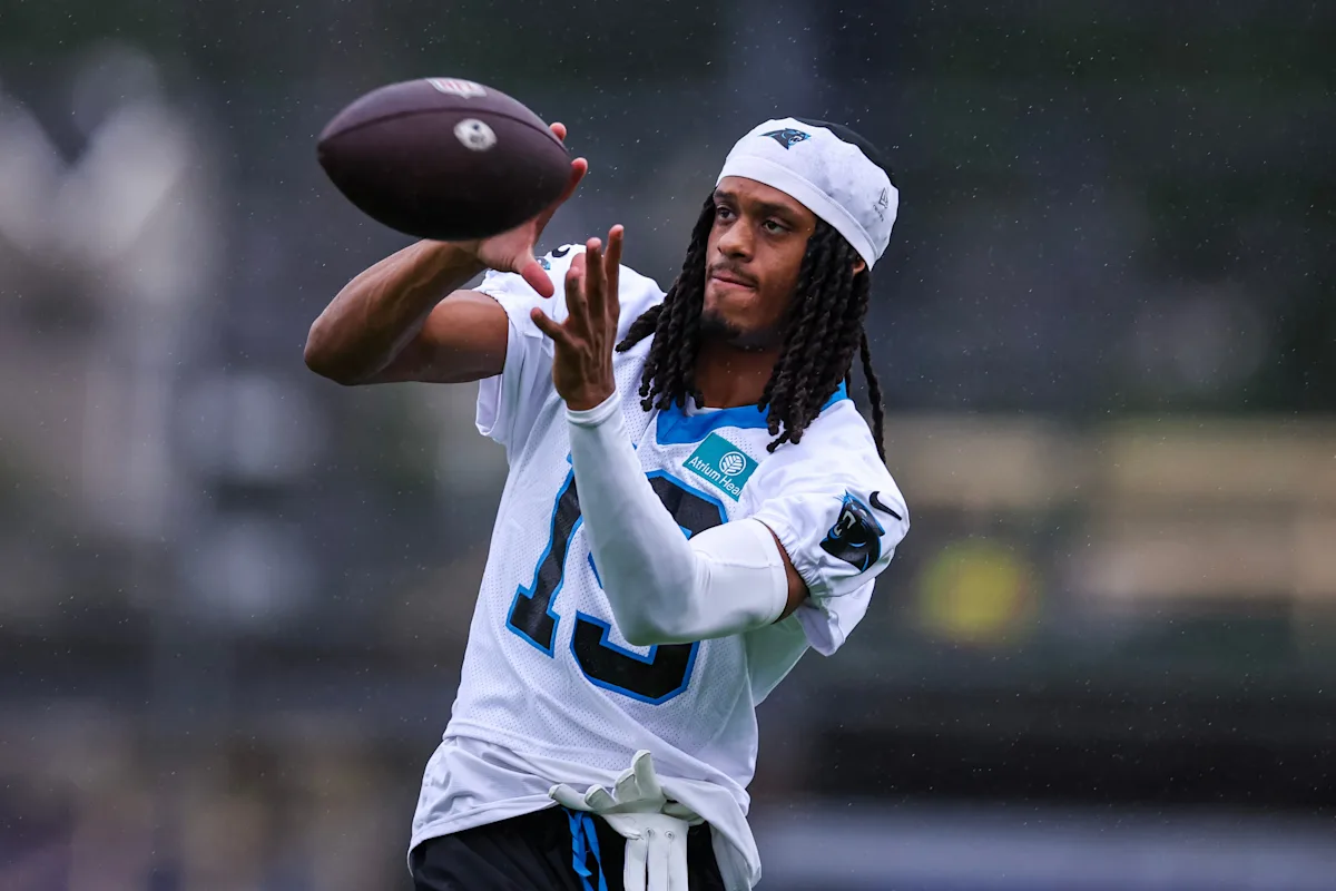 Panthers provide injury updates on 2 key starters, standout rookie WR