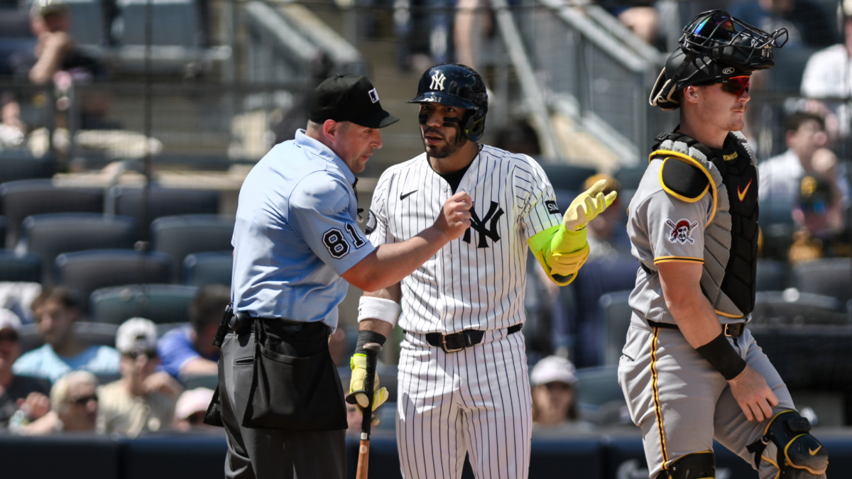 'Picking on me': Yankees' José Caballero fumes at MLB over pitch clock violation after new enforcement
