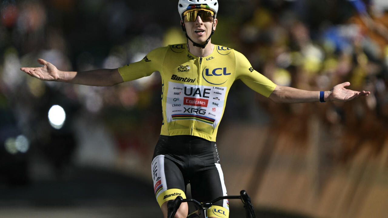 Pogacar takes Tour de France stage 19 with solo attack on Alpe d'Huez