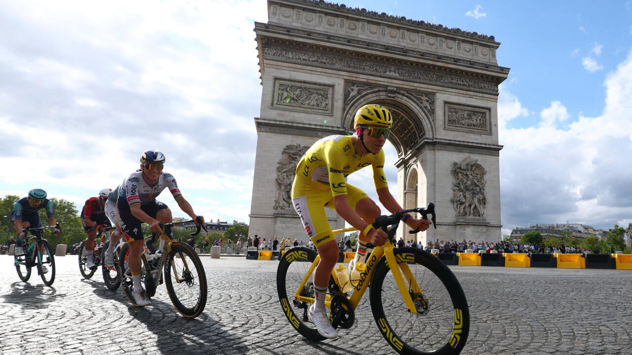 Pogacar wins fifth Tour de France as teen Seixas seals stunning fourth place