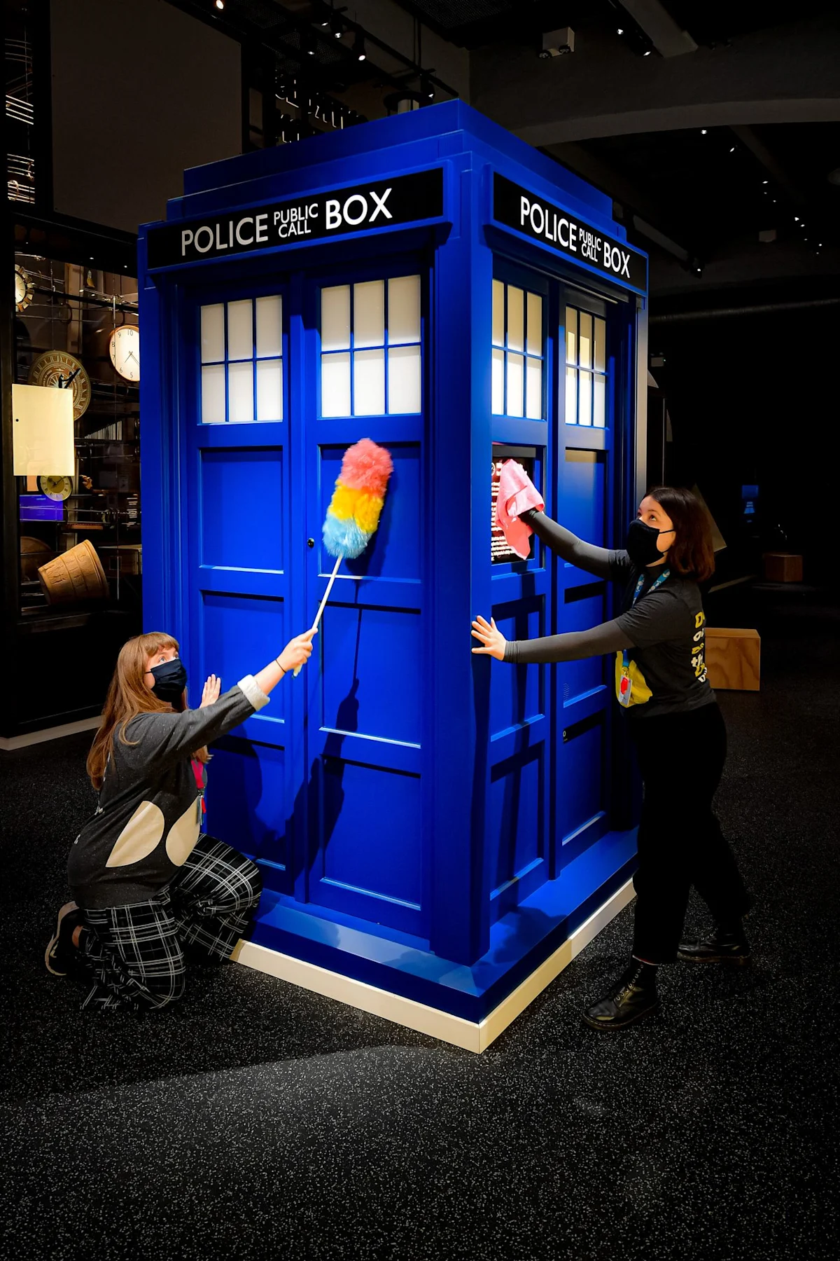 Royals emerge from Tardis to begin Commonwealth Games opening ceremony