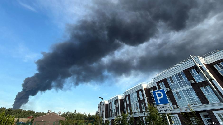 Russia says bus strike kills 5 in border region with Ukraine
