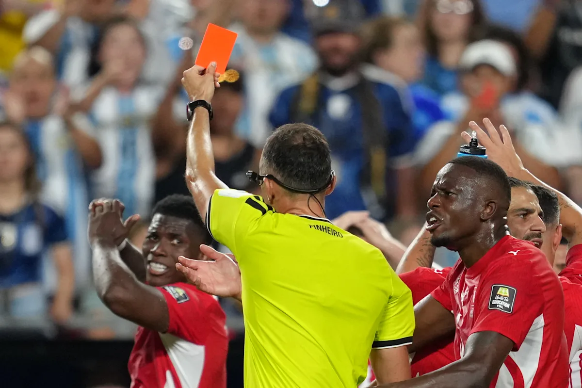 Soccer rules panel clarifies VAR process that World Cup red card for Switzerland's Embolo was wrong