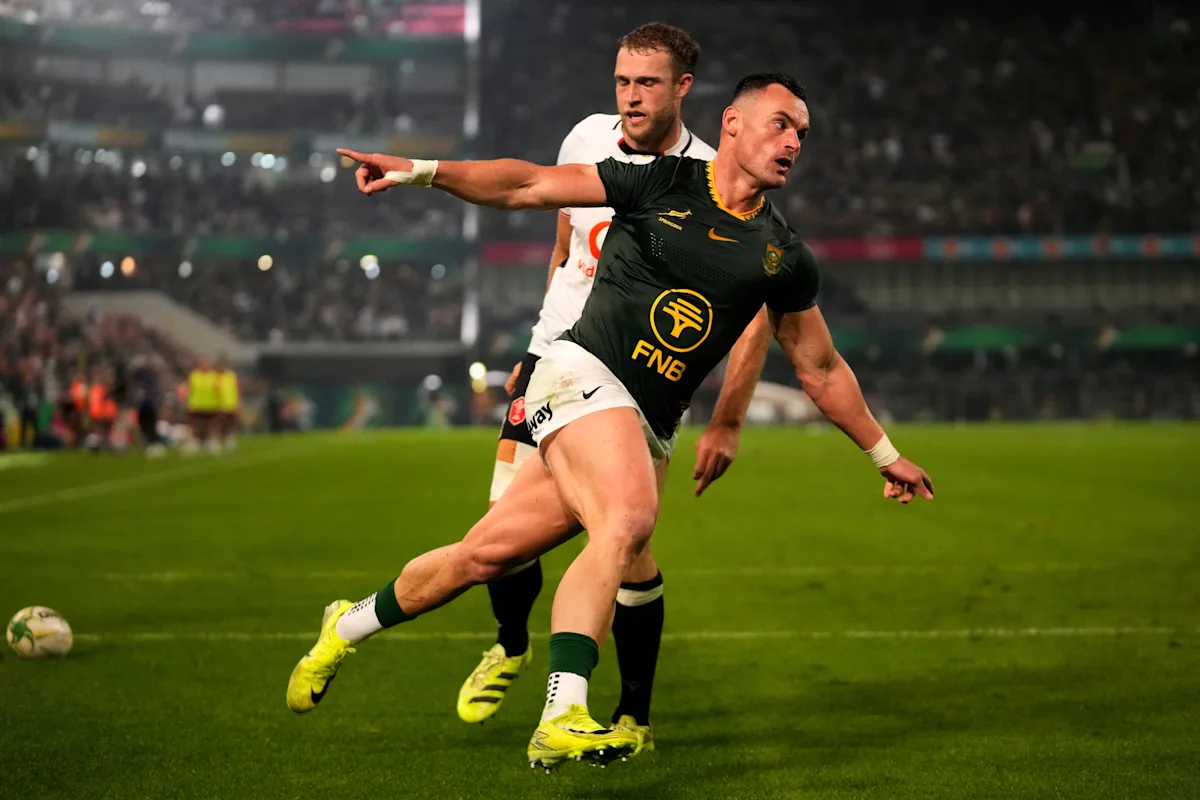 Springboks crush Wales 43-0 and stay unbeaten in Nations Championship