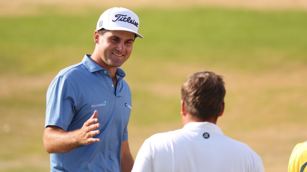 Suber leads after the first round of his first Ope...